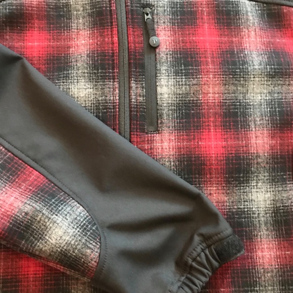 Pendleton Performance Coat - Plaid Ombre Wool - L - Picture 5 of 11